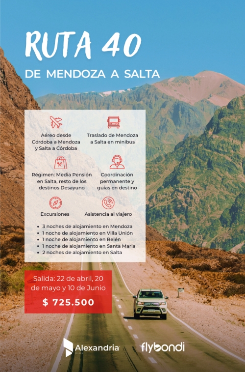 Ruta 40 - De Mendoza a Salta