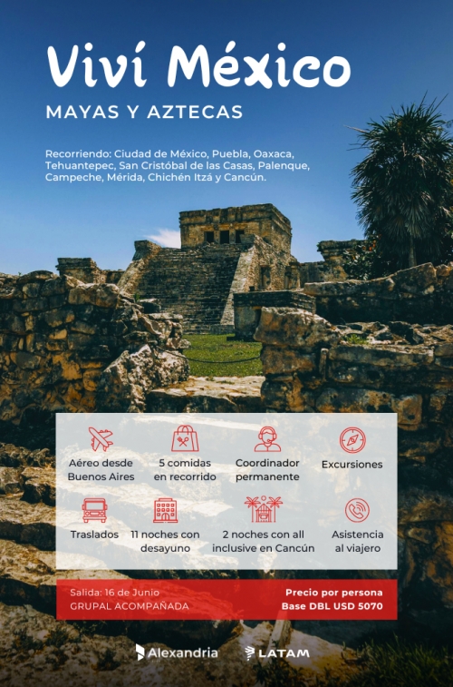 Viv Mexico: Mayas y Aztecas