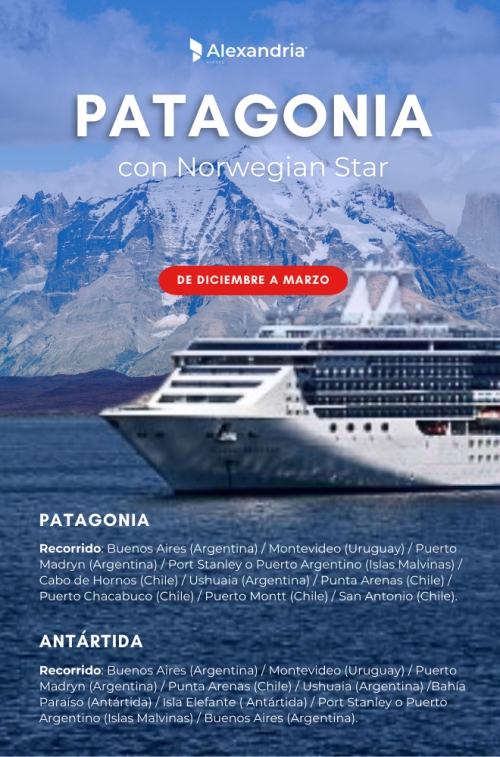 Norwegian Star por Patagonia