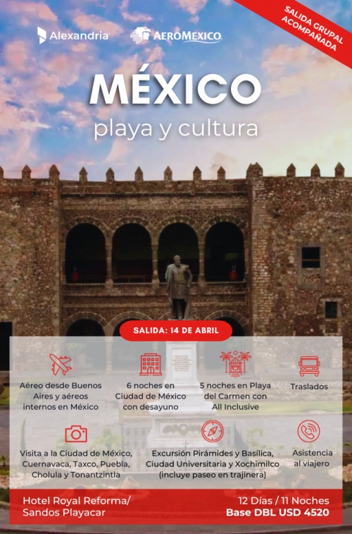 México, playa y cultura